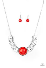 Load image into Gallery viewer, Egyptian Spell - Red Necklace