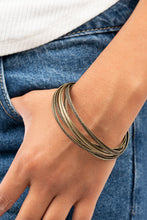 Load image into Gallery viewer, Suddenly Synced - Brass Bracelet