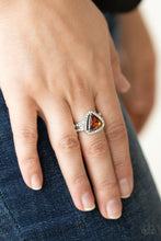 Load image into Gallery viewer, Elevated Engagement - Brown Dainty Ring