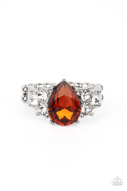 Happily Ever Eloquent - Brown Dainty Ring