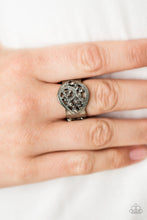 Load image into Gallery viewer, Tsunami Shine - Black Gunmetal Ring