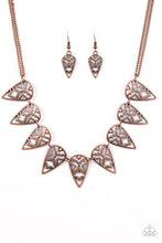 Load image into Gallery viewer, Triassic Triumph - Copper Necklace