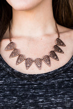 Load image into Gallery viewer, Triassic Triumph - Copper Necklace