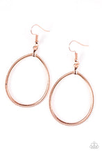 Load image into Gallery viewer, Monsoon Shimmer - Copper Earrings