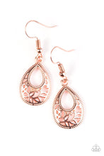 Load image into Gallery viewer, Drop A GLINT - Copper Earrings