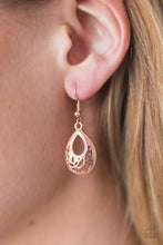 Load image into Gallery viewer, Drop A GLINT - Copper Earrings