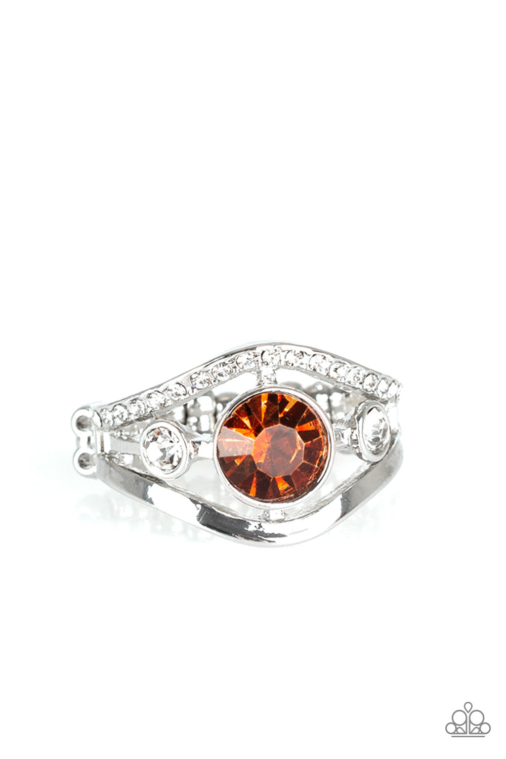 Rich With Richness - Brown Dainty Ring