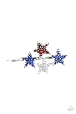 Stellar Celebration - Blue Bobby Pin