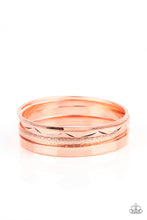 Load image into Gallery viewer, Stackable Style - Copper Set of Bracelets