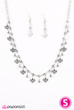 Load image into Gallery viewer, With Open Hearts - White Necklace