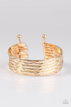 Load image into Gallery viewer, River Dance - Gold Bracelet