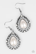 Load image into Gallery viewer, Red Carpet Sparkle - White Earrings
