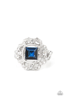 Candid Charisma - Blue Dainty Ring
