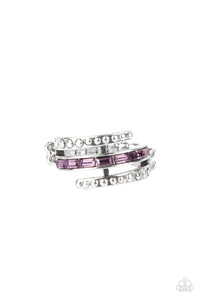 More To Go Around - Purple Dainty Ring