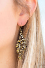 Load image into Gallery viewer, Time WILLOW Tell - Brass Earrings