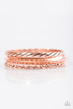 Load image into Gallery viewer, Not Very Ladylike - Copper Set of Bracelets