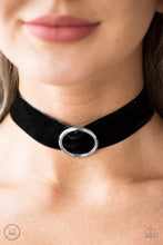 Load image into Gallery viewer, Velvet Vixen - Black Choker Necklace