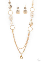 Load image into Gallery viewer, Grounded Glamour - Gold Lanyard