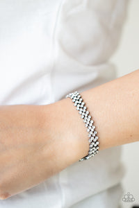 Chicly Candescent - Black (Gunmetal) Bracelet