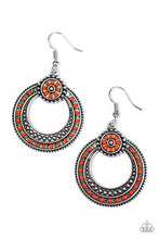 Load image into Gallery viewer, Colorful Coasts - Orange Earrings