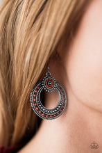 Load image into Gallery viewer, Colorful Coasts - Orange Earrings