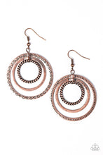 Load image into Gallery viewer, Go Get Em, TIGRESS - Copper Earrings