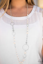 Load image into Gallery viewer, Lady Etiquette - White Necklace