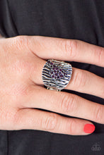 Load image into Gallery viewer, Tiger Stripes - Purple Ring