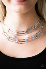 Load image into Gallery viewer, Right On Track - Silver Necklace