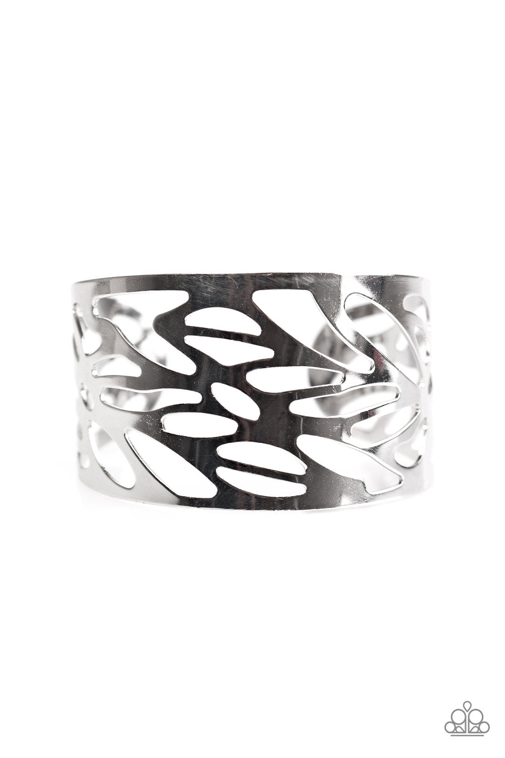Metallic Megalith - Silver Bracelet