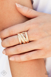 Contemporary Convergence - Gold Ring