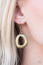 Load image into Gallery viewer, Very CAVE-alier - Brass Necklace