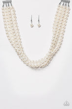 Load image into Gallery viewer, Vintage Romance - White Choker Necklace