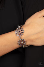 Load image into Gallery viewer, Blooming Bling - Purple Bracelet