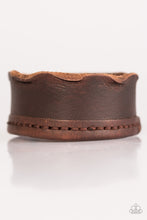 Load image into Gallery viewer, How Riveting - Brown Bracelet