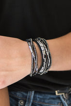 Load image into Gallery viewer, Grand Slam Shimmer - Black Bracelet