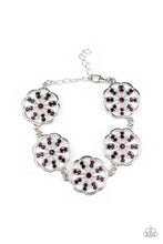 Load image into Gallery viewer, Blooming Bling - Purple Bracelet