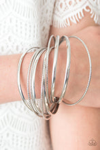 Load image into Gallery viewer, Drop A BOMBSHELL - Silver Bracelet