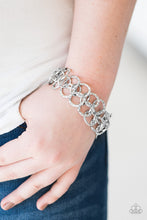 Load image into Gallery viewer, Texas BOLD Em - Silver Bracelet