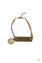Load image into Gallery viewer, Believe and Let Go - Brass Bracelet