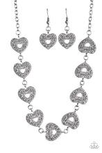 Load image into Gallery viewer, Hearts Harmony - Black Necklace