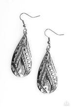 Load image into Gallery viewer, Token Texture - Black Gunmetal Earrings
