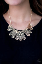 Load image into Gallery viewer, Empire State Shimmer - Gold Necklace
