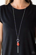 Load image into Gallery viewer, Stone Sonata - Orange Necklace
