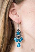 Load image into Gallery viewer, Enjoy The Wild Things - Blue Earrings