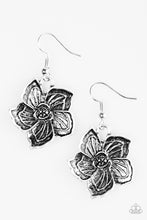Load image into Gallery viewer, Hibiscus Grove - Silver Earrings