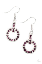 Load image into Gallery viewer, Pour Some GLITTER On Me - Purple Earrings