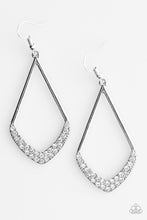 Load image into Gallery viewer, Double Dip - White Earrings