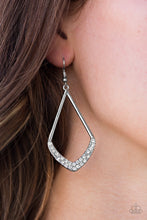 Load image into Gallery viewer, Double Dip - White Earrings
