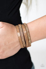 Load image into Gallery viewer, Put Your BEAST Foot Forward - Brown Bracelet